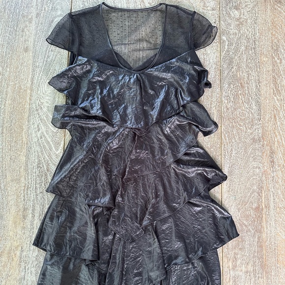 BCBG Ruffled Mini-Dress - Picture 1 of 3